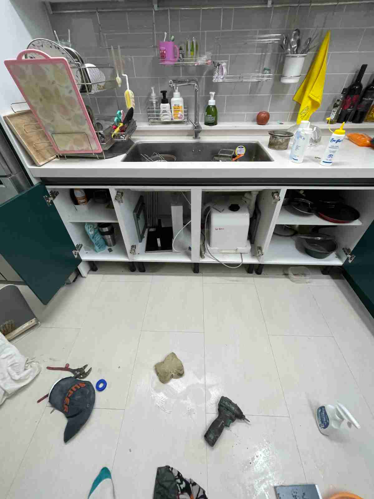 최종 작업 현장 전체 모습