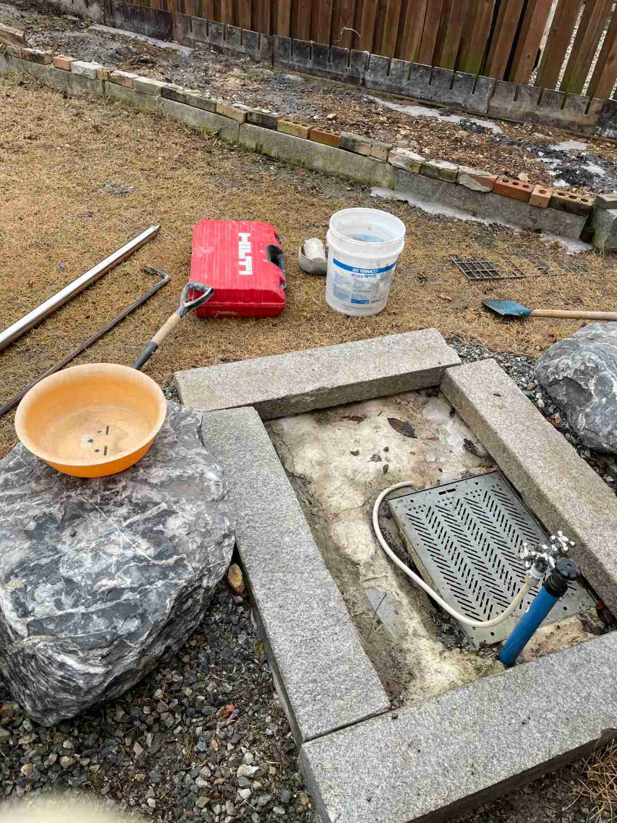 처인구 그림빌리지 부동전 교체 작업 장비 세팅 현장 전경