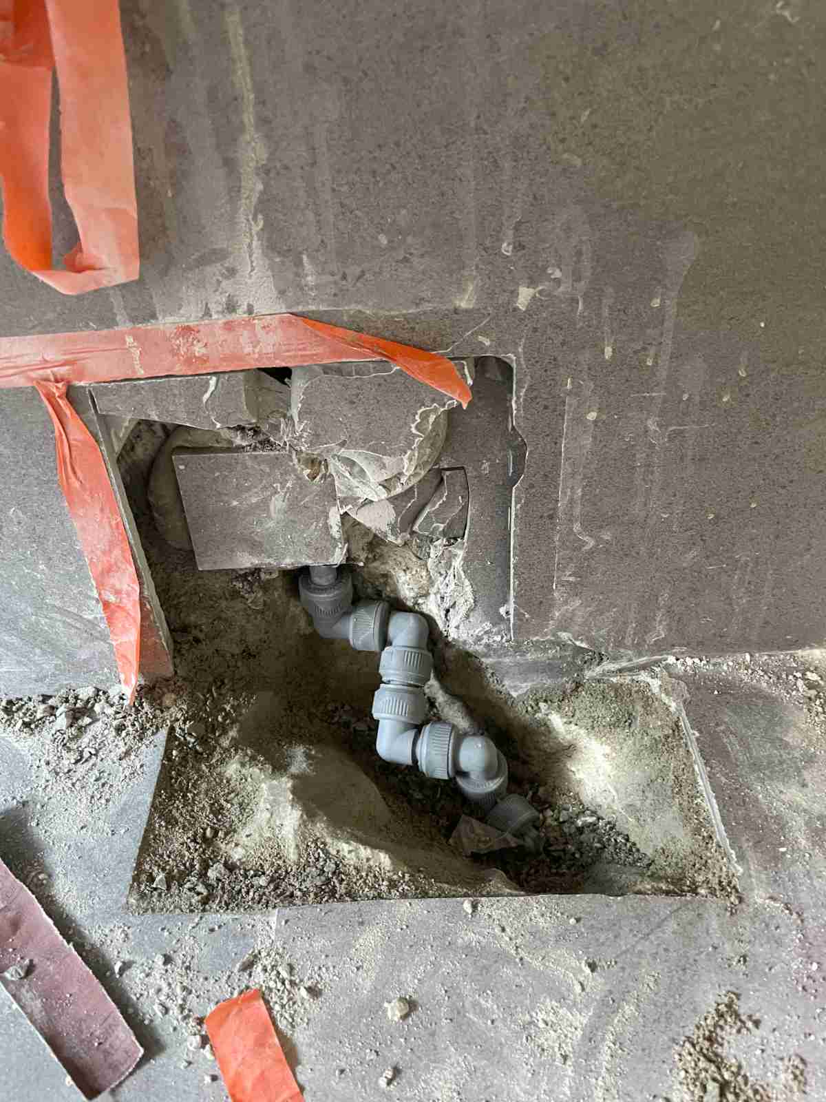 용인 기흥구 장미마을 래미안 아파트 배관 교체 전체 모습