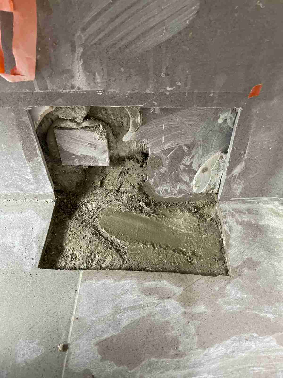 용인 기흥구 장미마을 래미안 아파트 모르타르 충진 완료