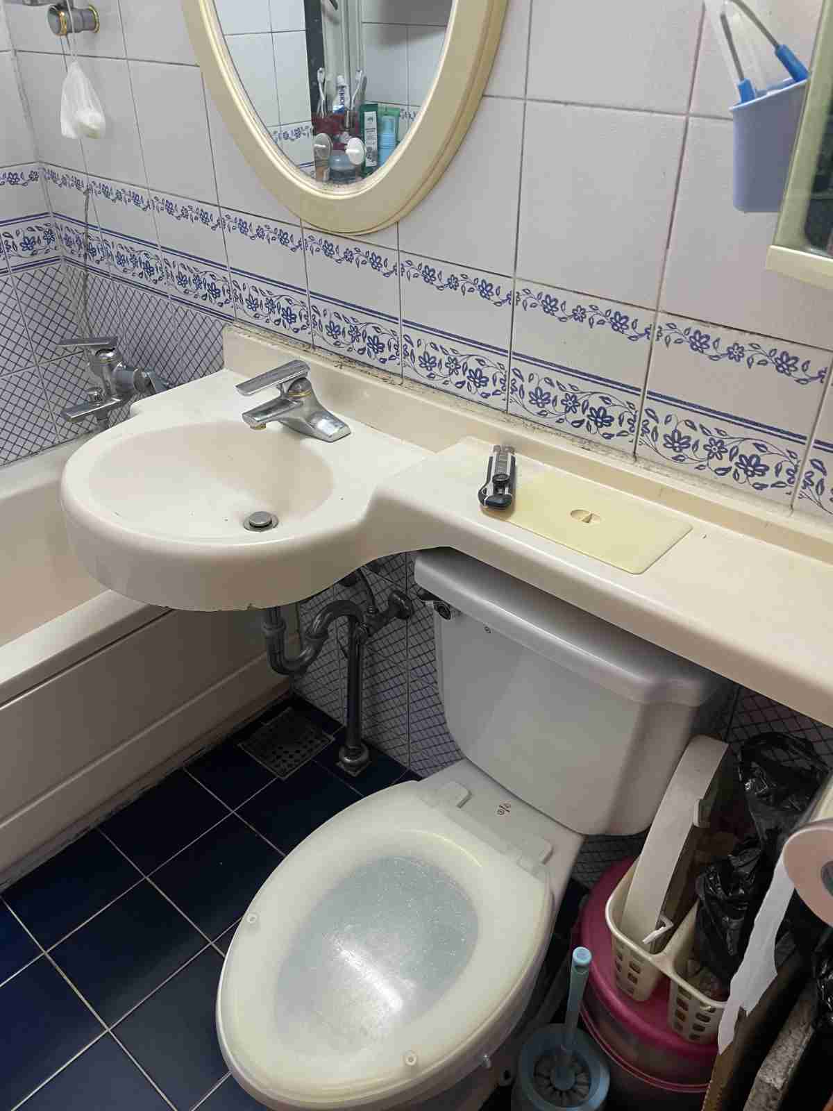 처인구 배네치아 화장실 세면대 교체 및 부분 보수