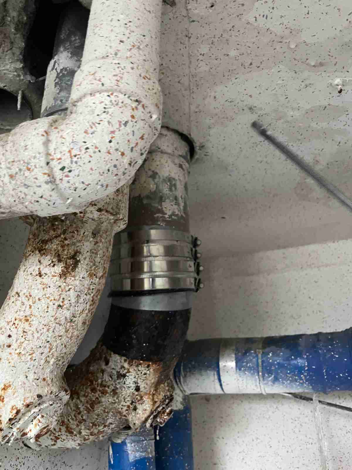 용인 삼가동 금명우남퍼스트빌 분배기 배관 재접합 완료