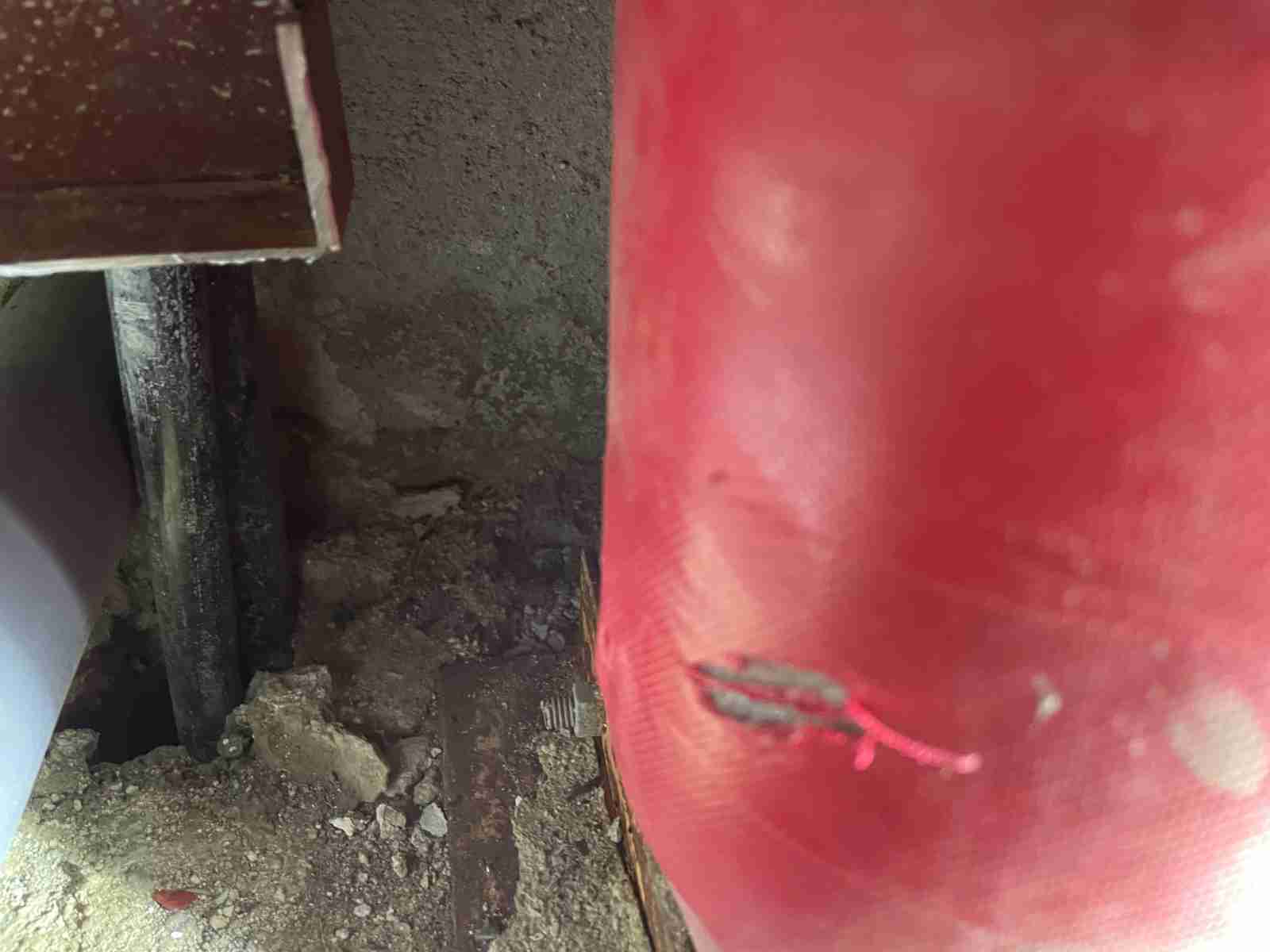 용인 아파트 공용배관 가압 테스트 진행 현장 사진