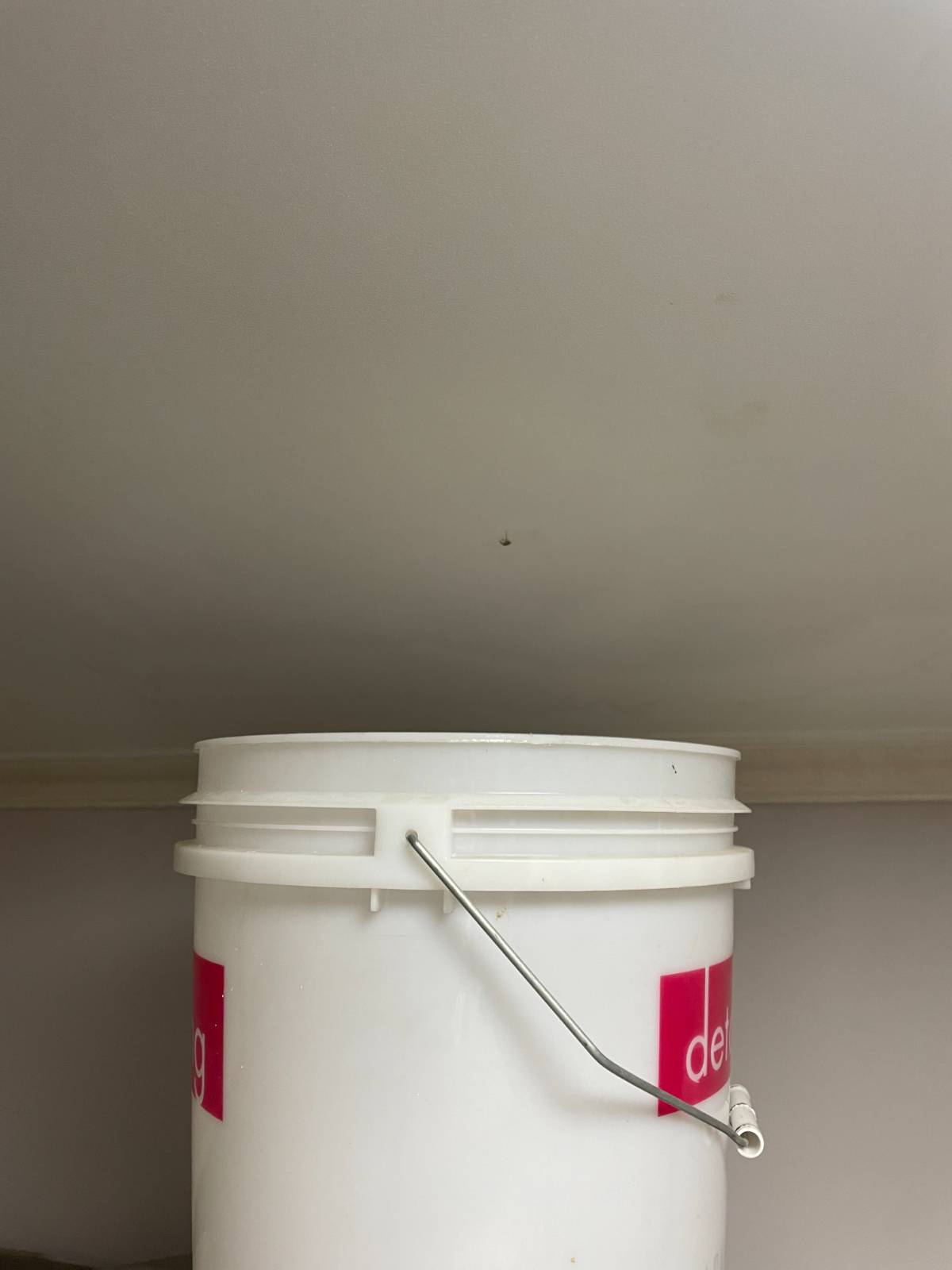 용인 처인구 인정프린스 천정누수 현장 - 우수관 주변 누수 흔적 확인