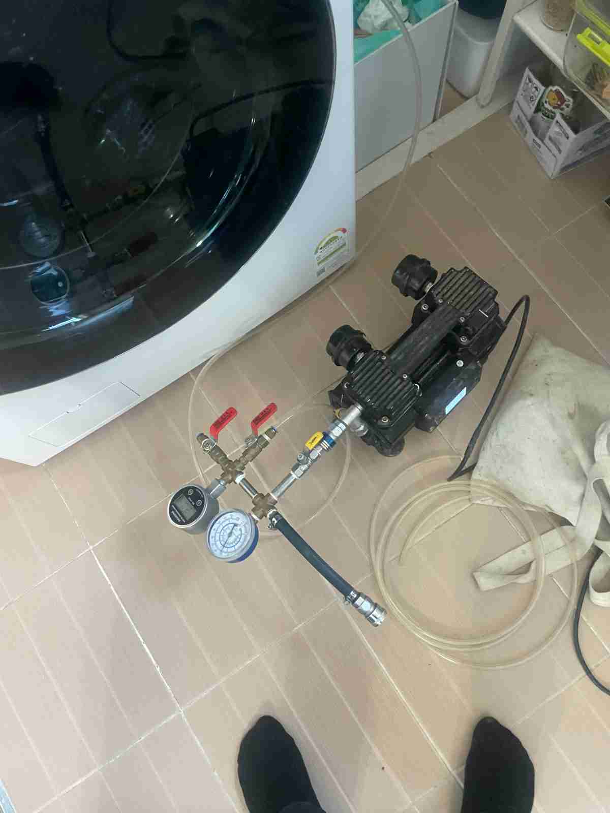 용인 처인구 역북동 보성아파트 아래층 안방 천장 누수 피해 현장 확인