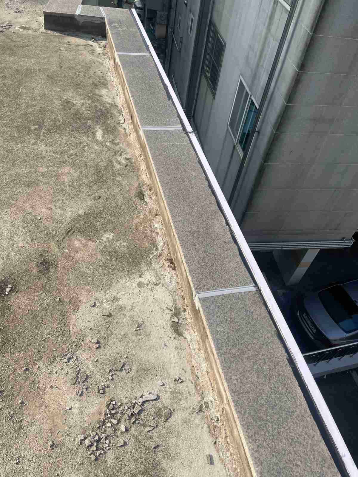 용인 기흥구 상갈동 상가 외벽 방수 최종 완성 검수