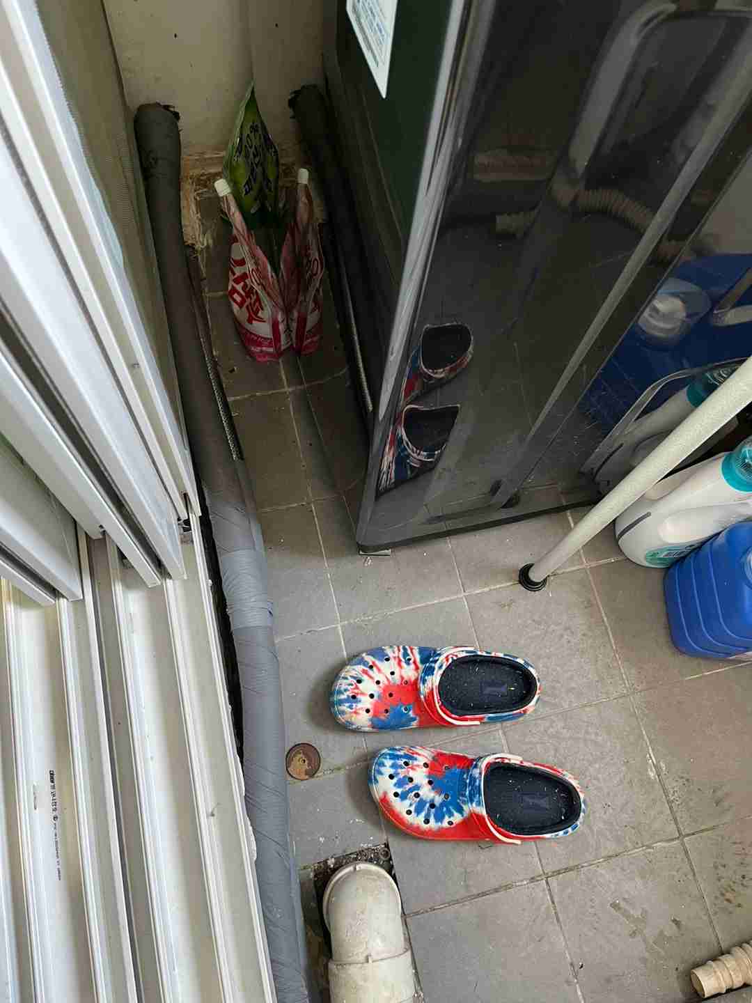 용인 처인구 포곡읍 전대리 노후 온수 배관 핀홀 누수 부위 확인