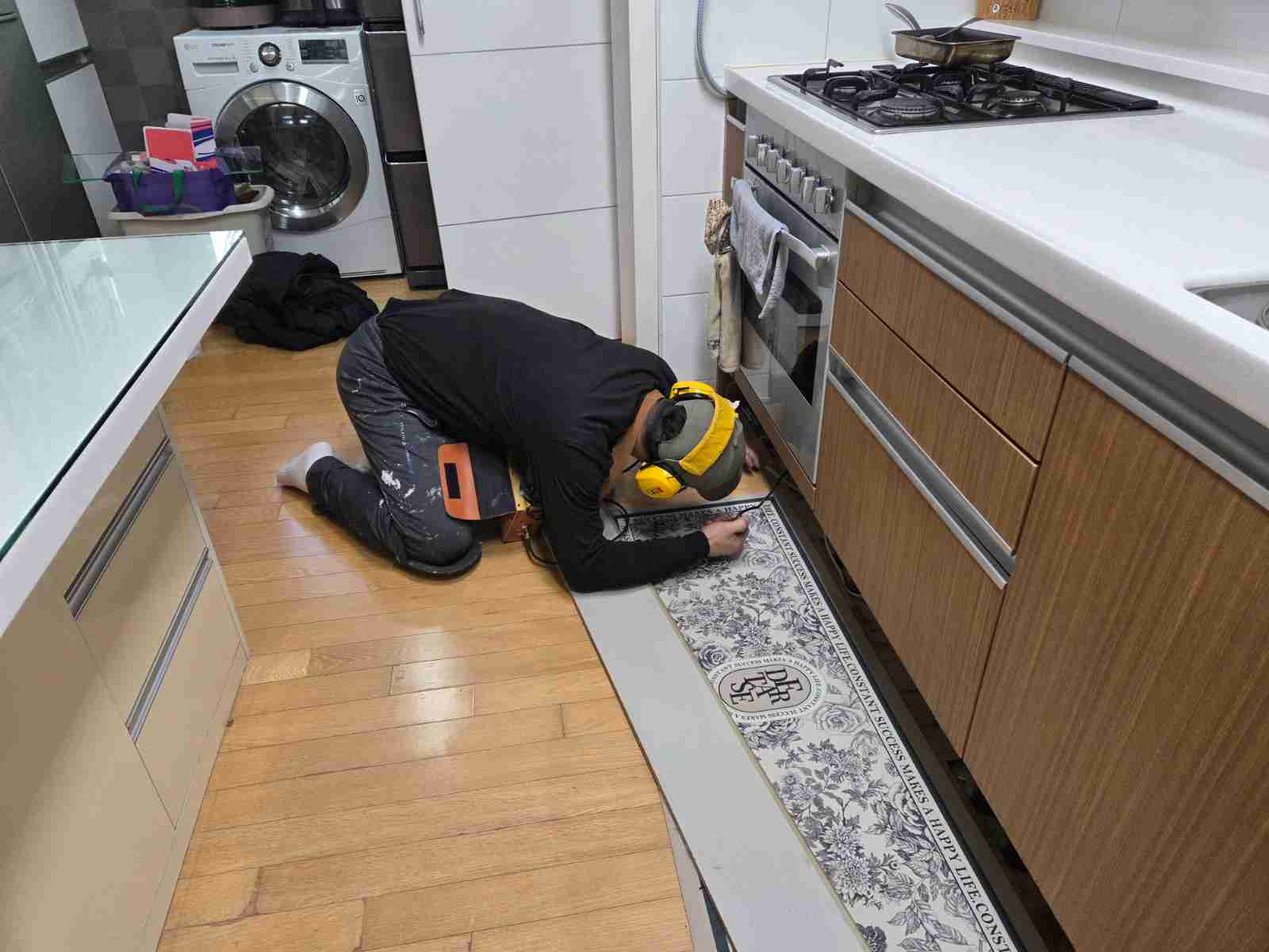 처인구 누수 진단 - 전 수전 잠금 후 계량기 회전 확인, 급수 배관 누수