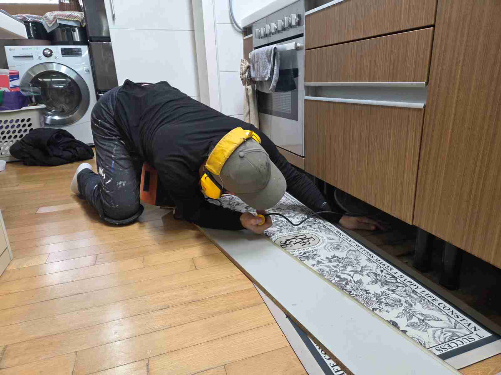 처인구 이동읍 아파트 가스오븐레인지 가스 차단 및 해체 준비 작업
