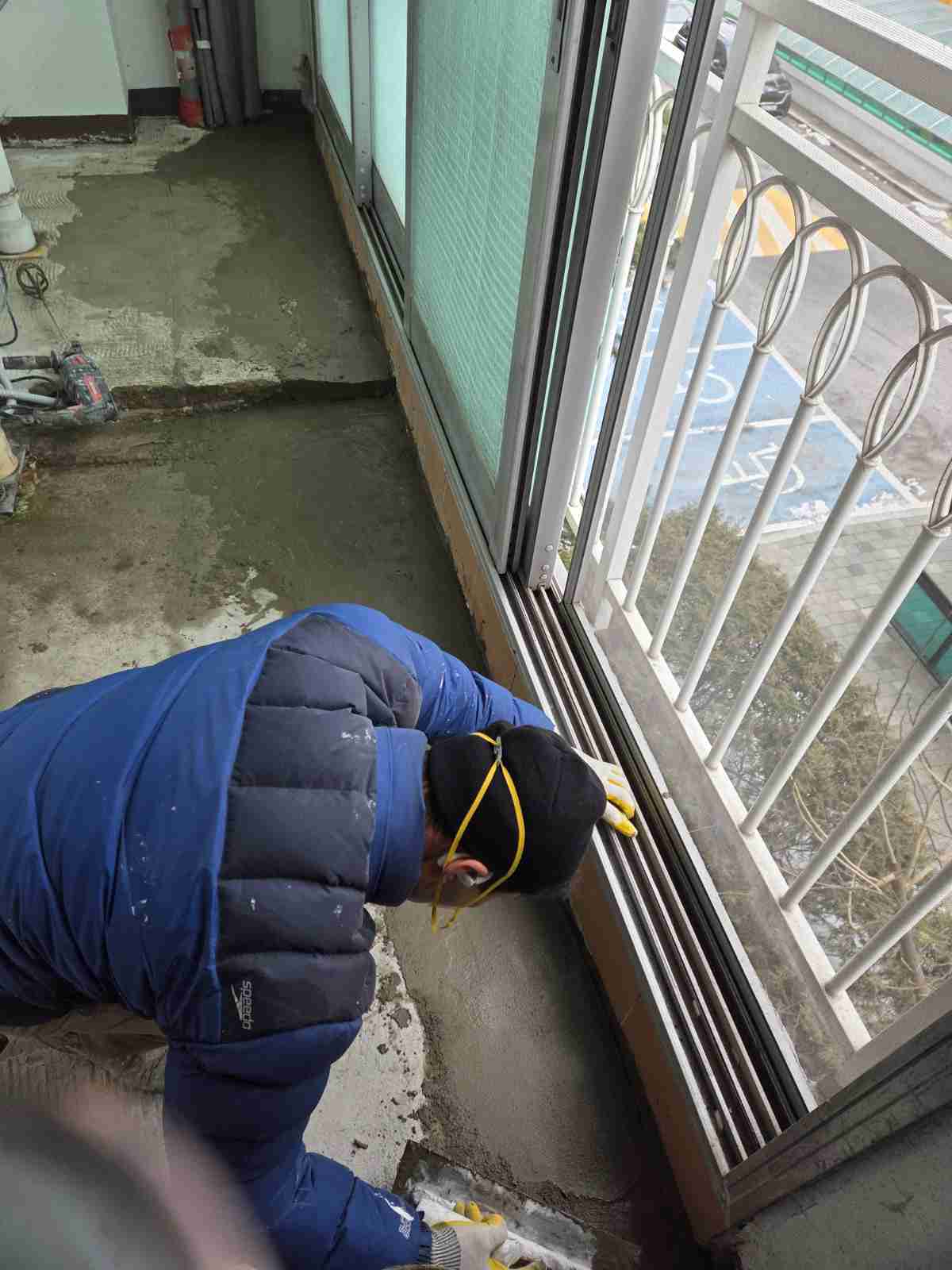 처인구 누수 방지 베란다 방수층 2차 도포로 두께 확보